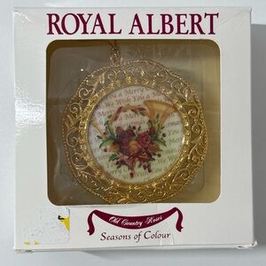 Royal Albert Seasons of Colour Old Country Roses Ornament